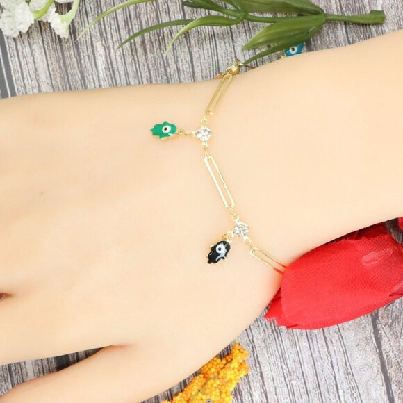 "Trendy Handmade Bracelet – A Stylish Gift for Women & Girls, MAR091425 - Picture 10 of 10